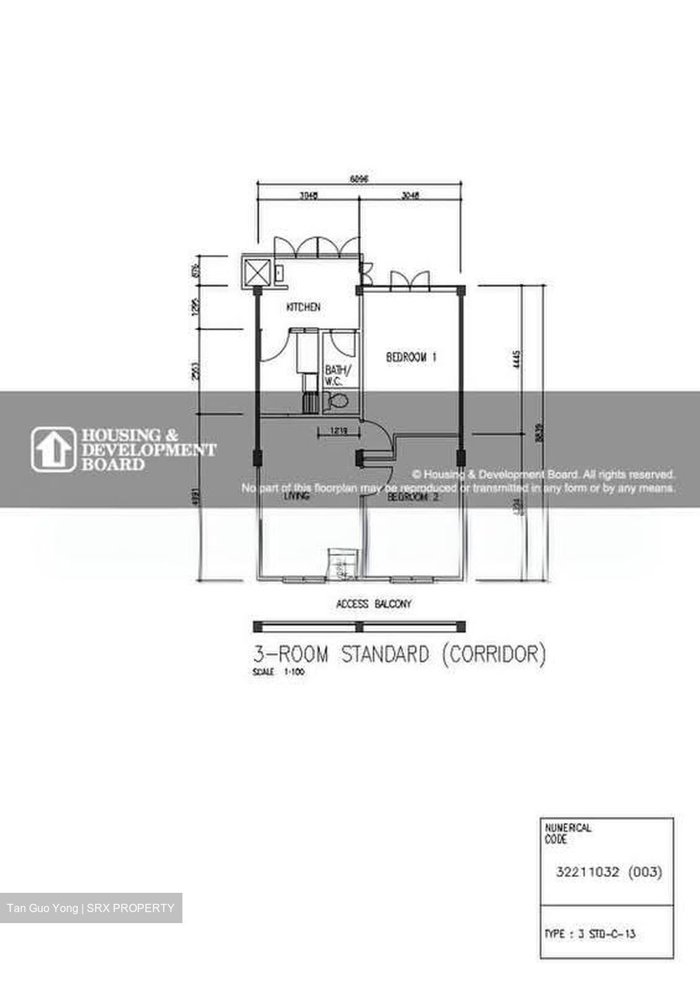 Blk 12 Bukit Ho Swee View (Bukit Merah), HDB 3 Rooms #576100341